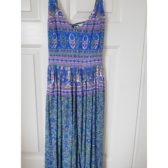 Darling NWT~Dress Day Open Back Floral Print Maxi Dress Size Medium - Picture 6 of 11